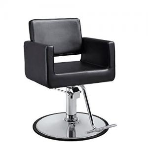 portable beauty hair salon chair brown