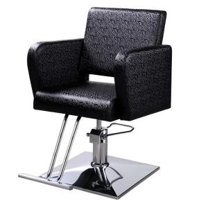 Styling chair for makeup artist recline hydraulic styling chair square base used in beauty salon furniture 